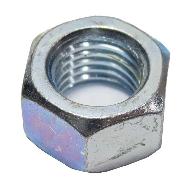 1″ NC Grade 5 Plated Hex Nut for High-Strength Fastening