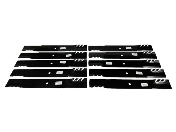 10-Pack Replacement Lawn Mower Blades – 24.5-Inch Gator® Tooth Design