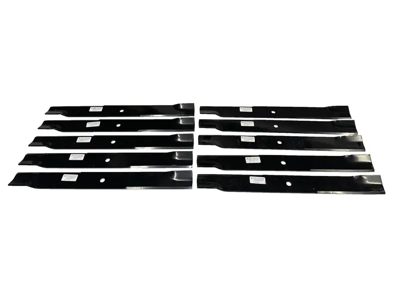 10PK Lawn Mower Blade – 23.86″ Length, Front-Mount Design – 796839x