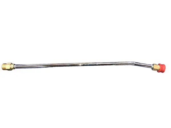 18.5″ Chrome-Plated Lance with 15° Bend and Insulated Coupler