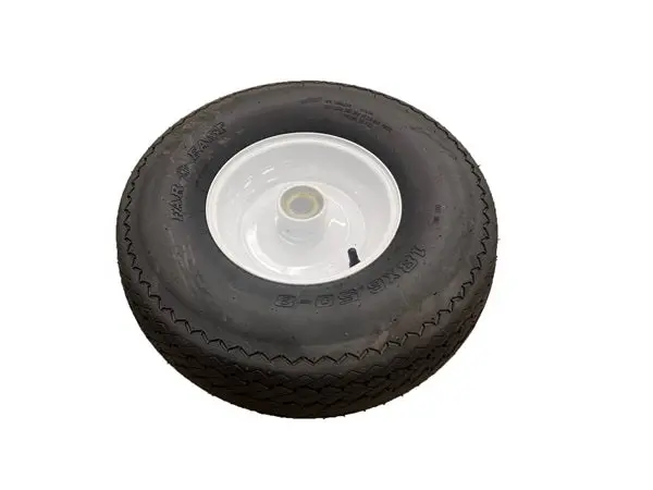 18×6.5–8 White Hub Lawn & Garden Tire (40004)