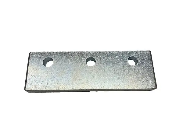 2.375″-Wide Slide Retainer Bracket – 7.5″ Length, 0.5″ Thickness, 1/2″ Holes on 2.5″ Centers (BR013104)