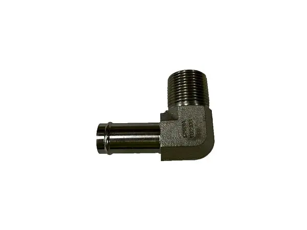 3/4 NPT to 3/4 Hose Barb Adapter, Low-Sulfur Construction (Part #778829)