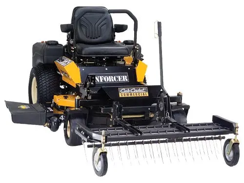 36-Inch Tine Rake with Dual 10-Inch Bends – Mount Not Included