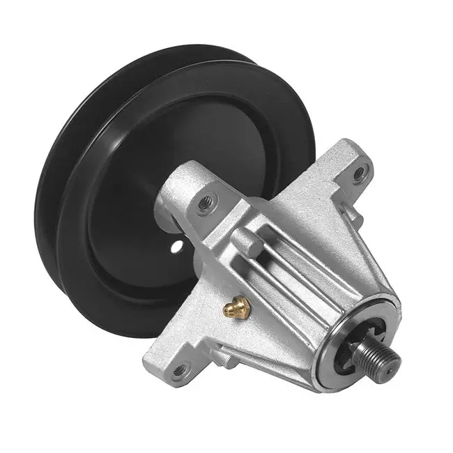 6.3-Inch Diameter Spindle Assembly with Pulley for Commercial Mowers (Part #918-04822B)