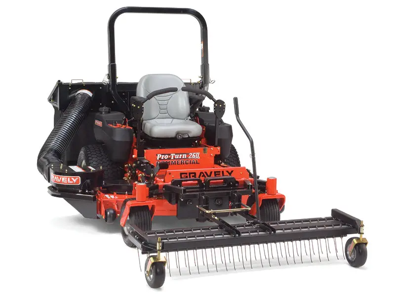 60-Inch HD Tine Rake Mount for Gravely 460 Series Zero-Turns
