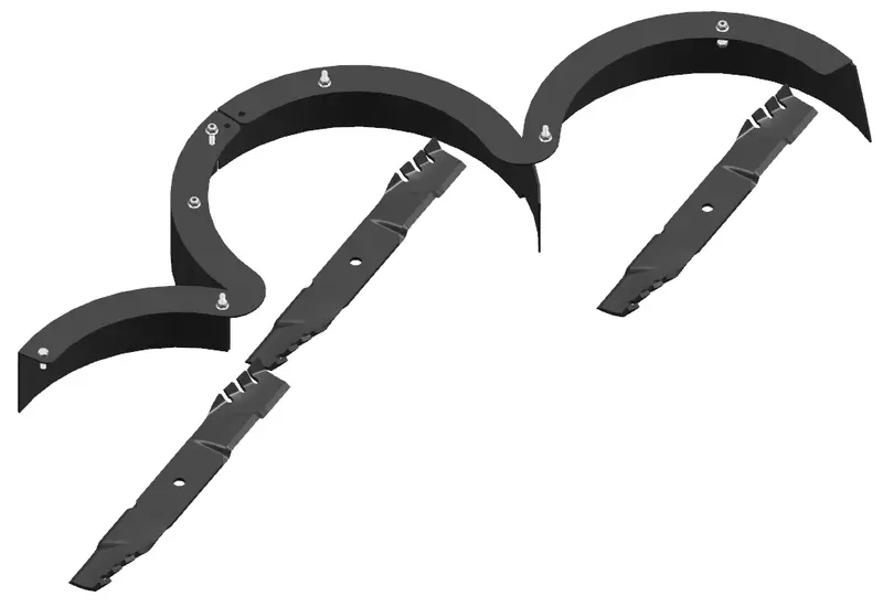 60-Inch Mulching Kit with Blades for Dixie Chopper BlackHawk, BlackHawk HP, Eagle & Eagle HP – 670869