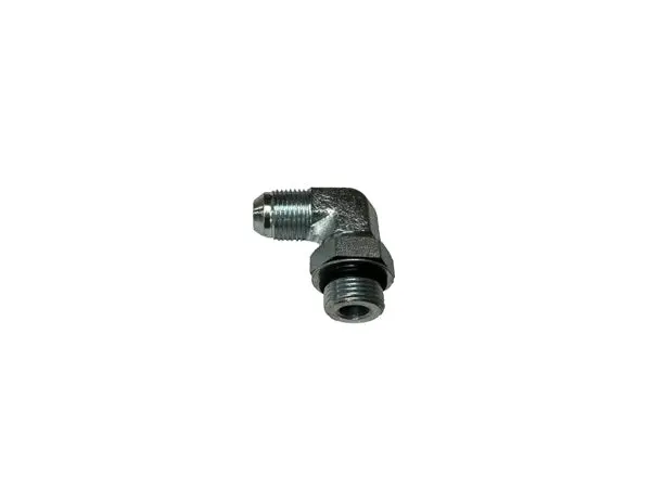 90-Degree Hydraulic Fitting — SAE Standard, Steel Construction (Part #510-356)