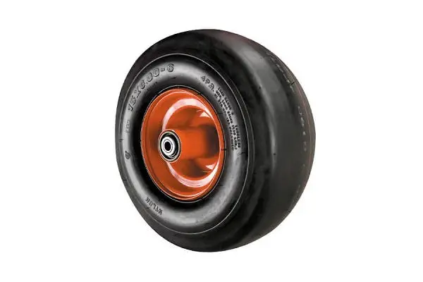 Bad Boy 13×6.50-6 No-Flat Front Tire & Wheel Assembly – Black, Fits ZT Elite, Maverick, Compact Outlaw, Rebel, Revolt, and Diesel Models (Part #022-3088-00)