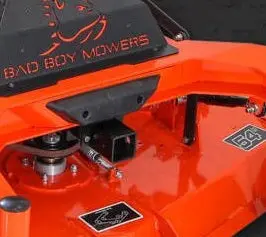 Bad Boy 2-Inch Bolt-On Front Receiver Hitch for ZT Elite, Maverick & Maverick HD Mowers