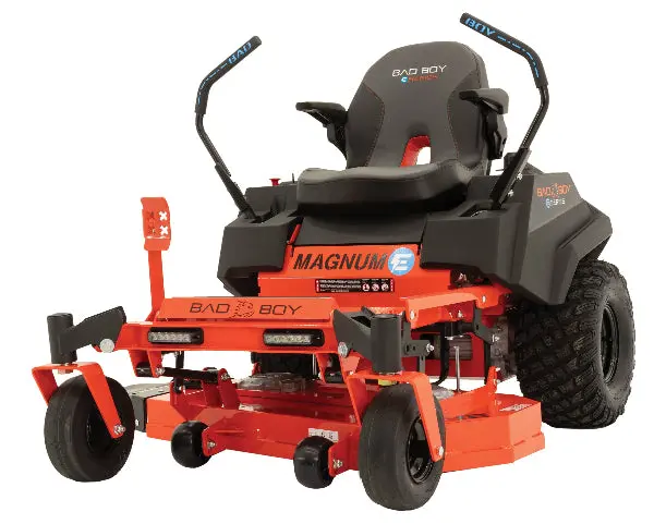 Bad Boy E-Magnum 42-Inch Residential Electric Zero-Turn Mower – Includes Four 80V, 8.0Ah Batteries