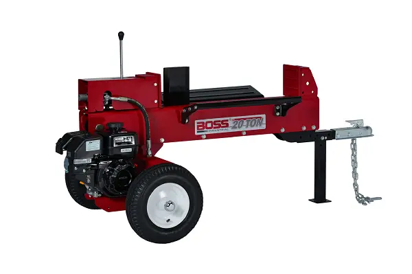 Boss Industrial 20-Ton Horizontal Dual-Action Log Splitter – Model GD20T24
