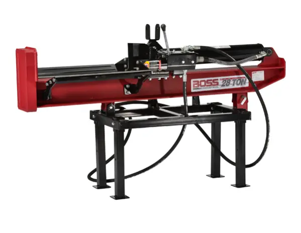 Boss Industrial 28-Ton 3-Point Hitch Log Splitter for Professional Applications (Model 3PT28T25)