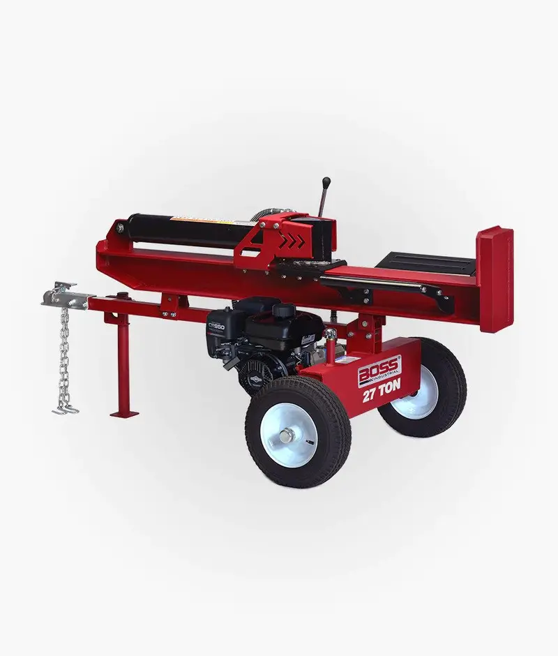 Boss Industrial WD27T 27-Ton Log Splitter – Dual Vertical/Horizontal Operation