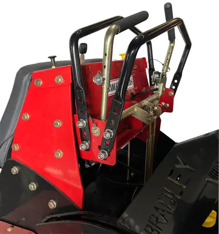 Bradley Ergonomic Height-Adjustable Handle — Designed for 36SC Stand-On Mowers (603-124)