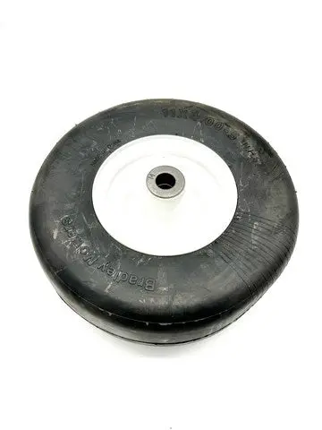 Bradley Flat-Free Front Tire & Wheel Assembly — Fits 36/48/52WT Stand-On Models (700-156FF)