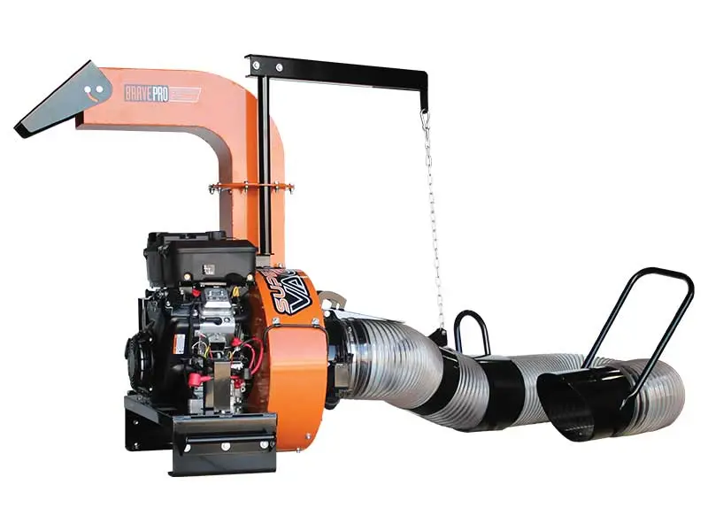 BravePro 10-Inch Truck-Mounted Loader – 4,400 CFM, Briggs & Stratton 18 HP Engine (BRPTL160B)