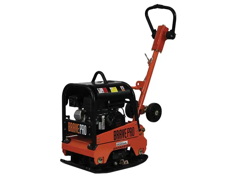 BravePro 15-Inch Hydraulic Reversible Plate Compactor – Honda GX160 Engine (BRPRP210H)