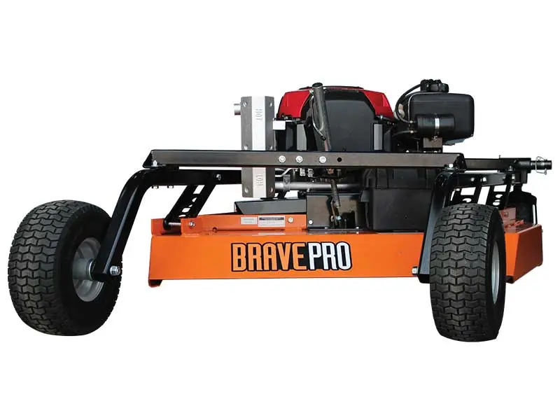 BravePro 44-Inch Tow-Behind Rough-Cut Mower Powered by 688cc Honda GXV630 (BRPRC108HE)