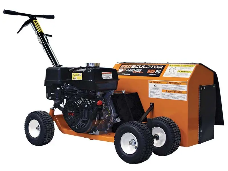 BravePro BRPT9SH 9-Inch Steerable Edger & Trencher – Powered by Honda GX270 Commercial Engine