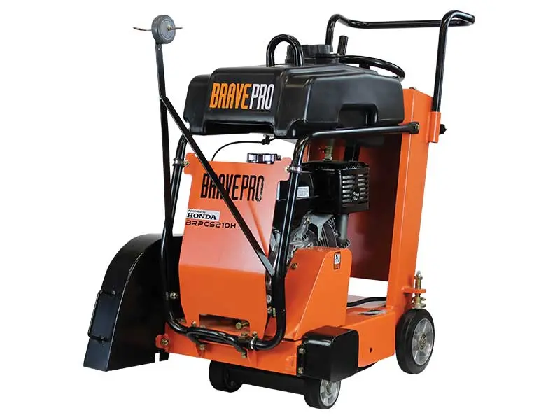 BravePro Concrete Cutting Saw – Honda GX390 Engine, 21-Inch Blade (BRPCS210H)