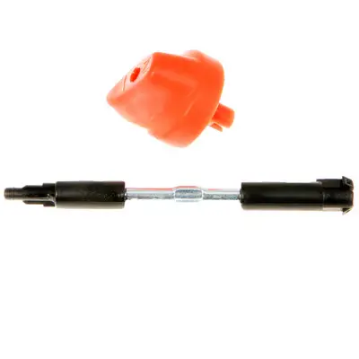 Choke Knob and Shaft Assembly for Small Snowblowers — OEM-Style Replacement (751P18086)