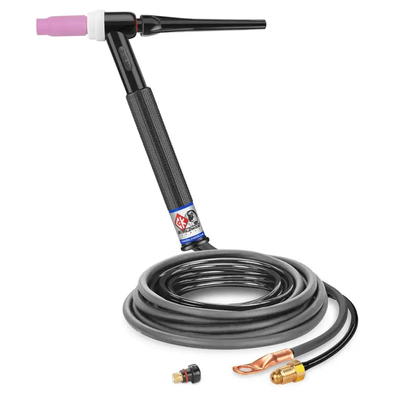 Ck Worldwide Ck1512N-Rg Rigid-Head Tig Torch – 150A Gas-Cooled, 12.5-Foot Standard Cables 1