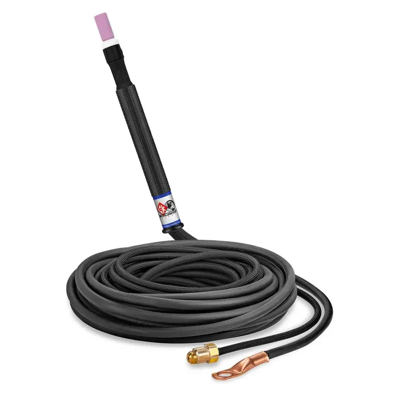 Ck Worldwide Pencil-Style Tig Torch Package – 25-Foot Gas-Cooled Configuration – Model Ck9P-25-2 1