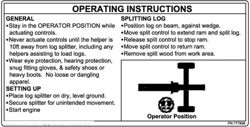 Comprehensive Operation Instructions Manual for Industrial Pressure Washers (Part #777896)