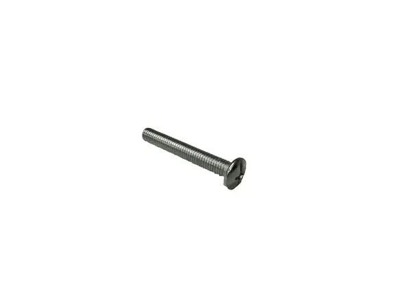 Cross-Recess Pan Head Screw — M4 × 16mm, Zinc-Coated (Part #740-526)