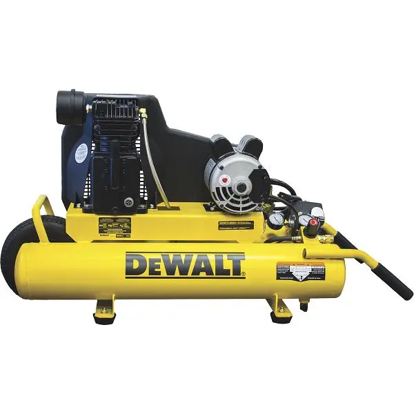 DEWALT DXCMTA1980854 – 8-Gallon, 155 PSI, 1.9 HP Electric Wheelbarrow Air Compressor