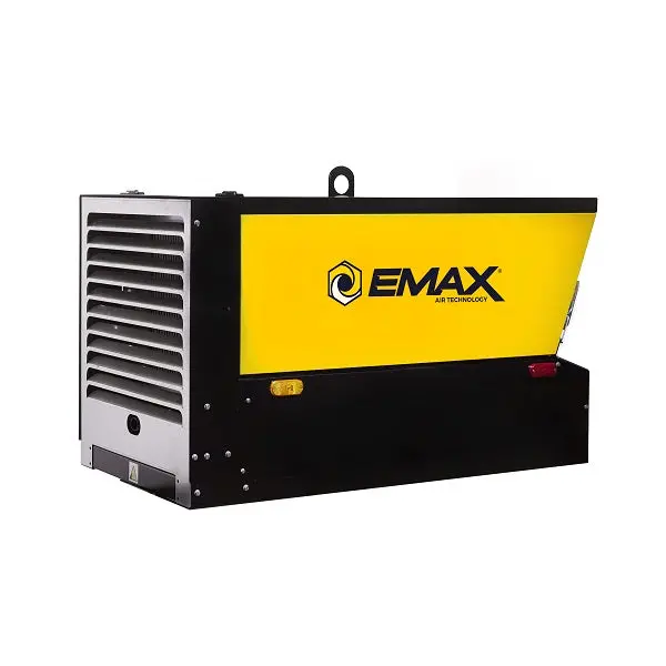 EMAX EDS090ST.EMA Stationary Rotary Screw Air Compressor – 90 CFM, 24HP Kubota Diesel