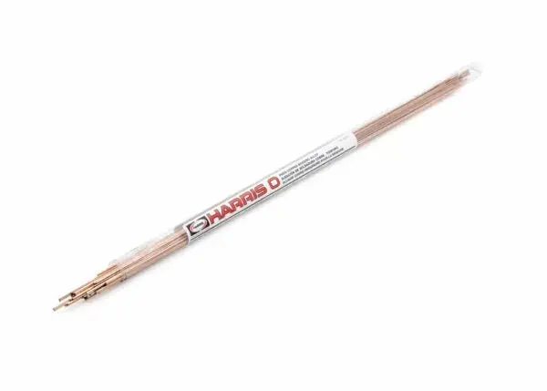 Harris 0% Phosphorus Copper Brazing Rod – 1/16" Diameter, 1-Stick Tube (0320R1) 1