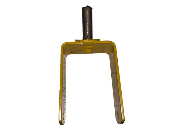 Heavy-Duty Caster Fork with Axle Assembly (Part #110116)