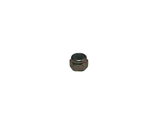 Hex Nylon Insert Lock Nut – 1/4″-20, Yellow Zinc