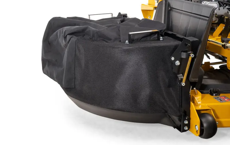 Hustler 3.5-Bushel Mesh Side Bagger – Compatible with X-One, X-Ride, Super Z & Z-Diesel (943654)