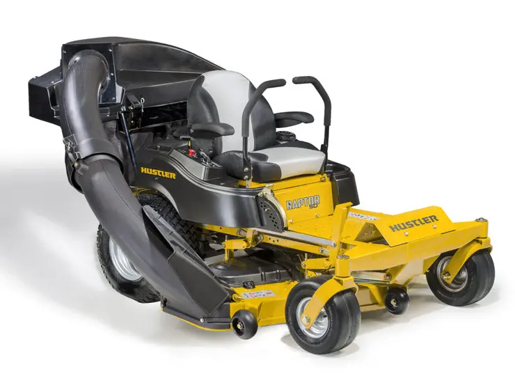 Hustler Raptor SD 2-Bag Grass Catcher – 36″ / 42″ Open-Deck Compatibility (Mower Not Included)