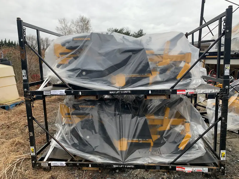 Inbound Freight and On-Site Setup Service for IFSU Hustler Turf Residential Mowers