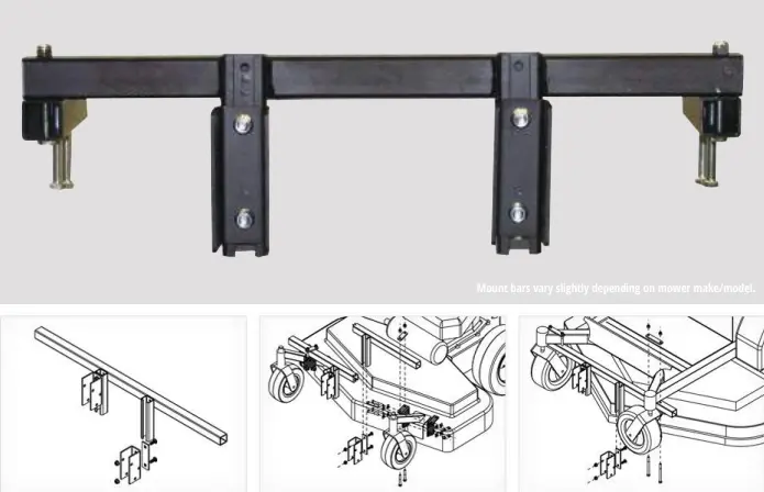 John Deere-Compatible Mount Bar (Model 39G15)