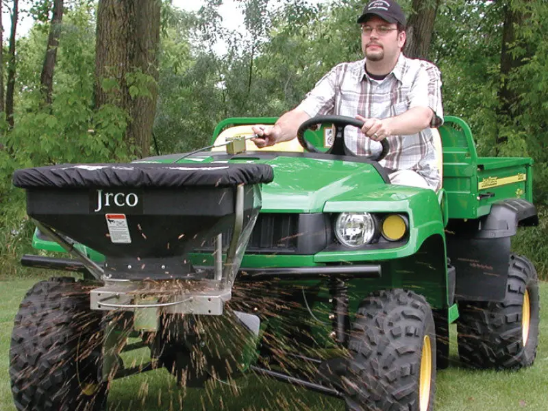 JRCO Broadcast Spreader for UTVs and Utility Vehicles – 504U