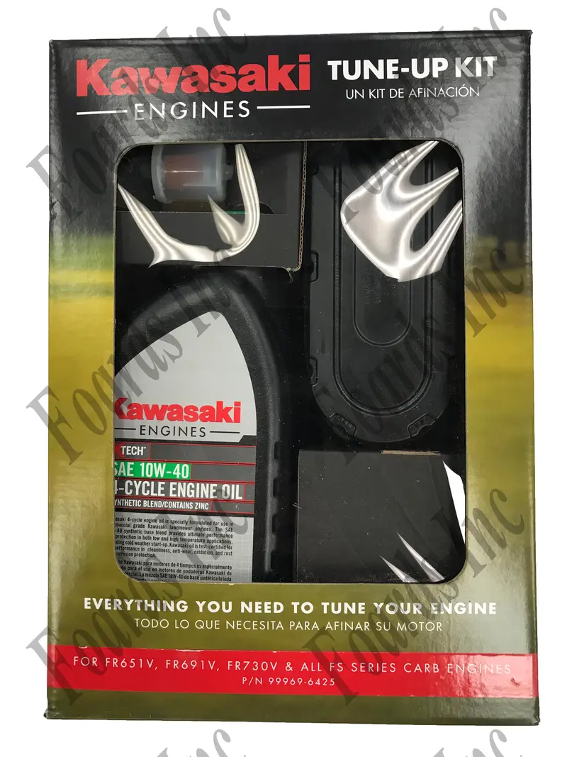 Kawasaki FR & FS Series Tune-Up Kit for FR651V, FR691V, FR730V, and All FS Carb Engines (Part No. 99969-6543)