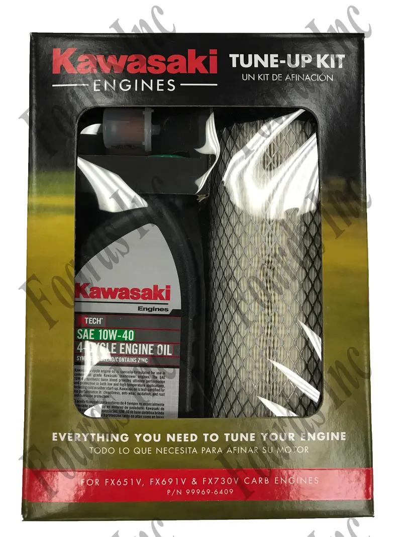 Kawasaki FX Carb Engine Maintenance Kit for FX651V, FX691V, and FX730V (Part No. 99969-6527)