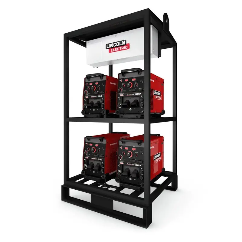 Lincoln Flextec 500X Rack Kit – 4-Pack Configuration K4466-1 1