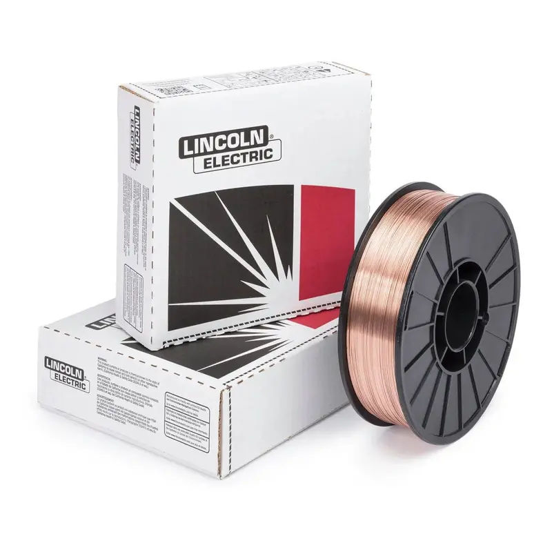 Lincoln Superarc L-56 Mig Welding Wire – 0.025 Inch, Mild Steel, 12.5-Pound Spool – Ed015790 1