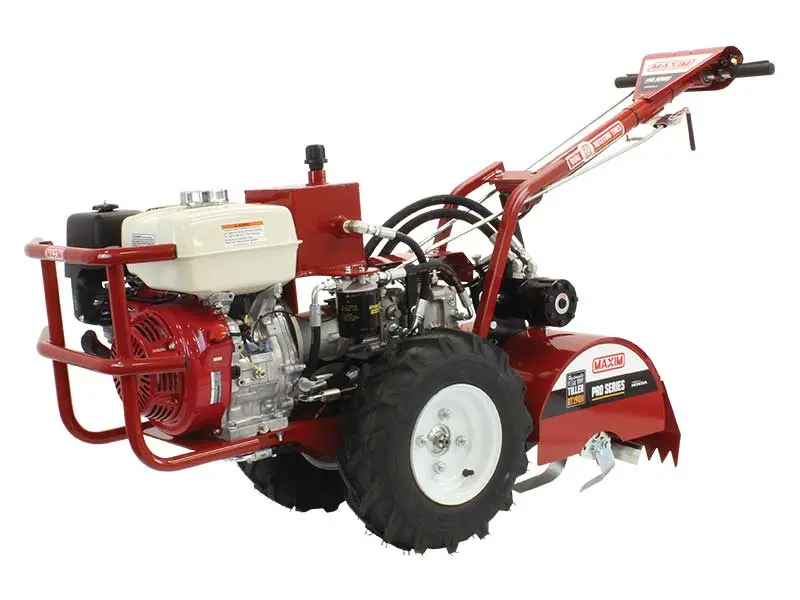 Maxim Pro Series Rear-Tine Hydraulic Tiller – 270cc Honda GX270 Engine (Model RT190H)