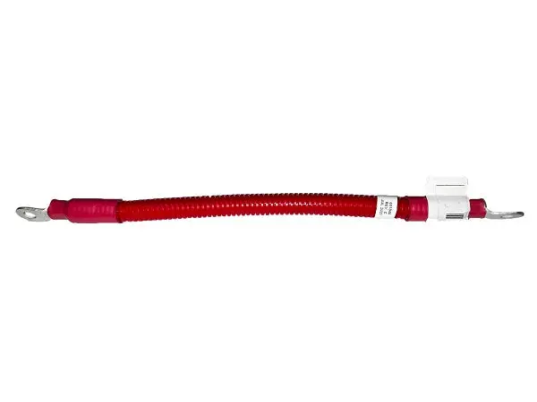 Positive Battery Cable – 12-Inch Length, Heavy-Gauge Red Cable
