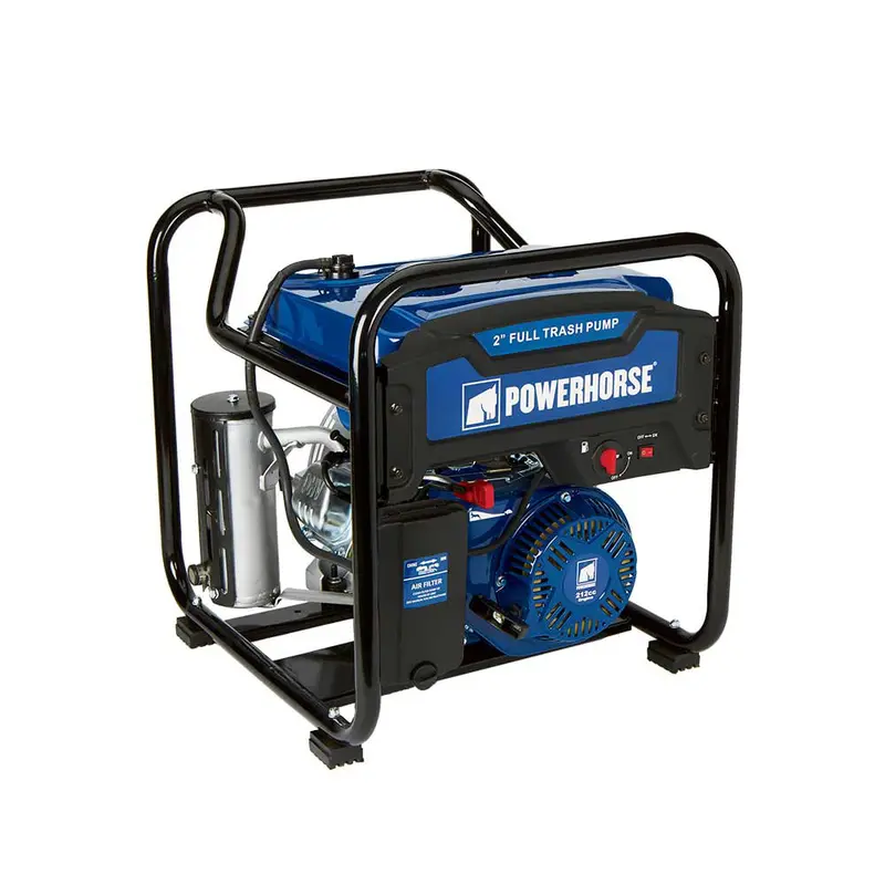 Powerhorse 2-Inch High-Capacity Trash Pump – 183 GPM, Extended Runtime (750126)