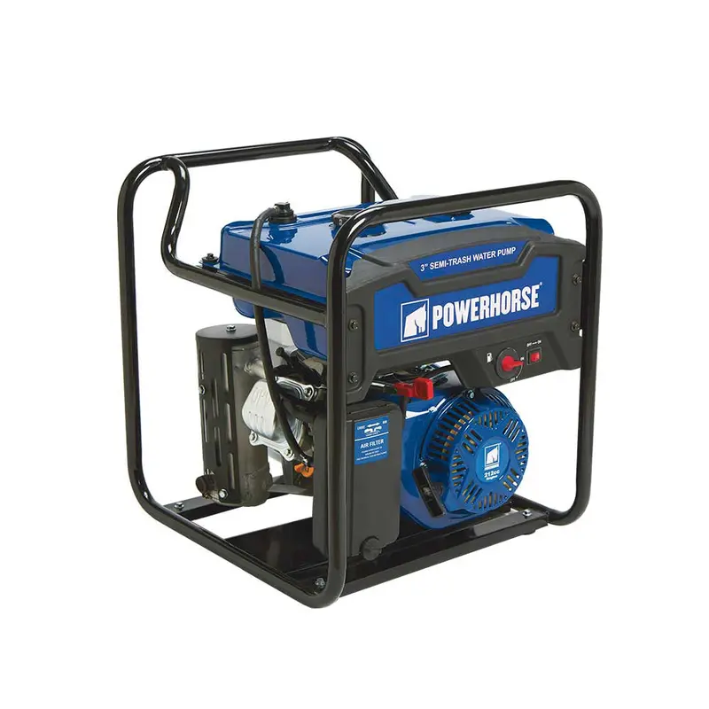Powerhorse 3-Inch Semi-Trash Pump – 236 GPM, Extended-Run Design (750124)
