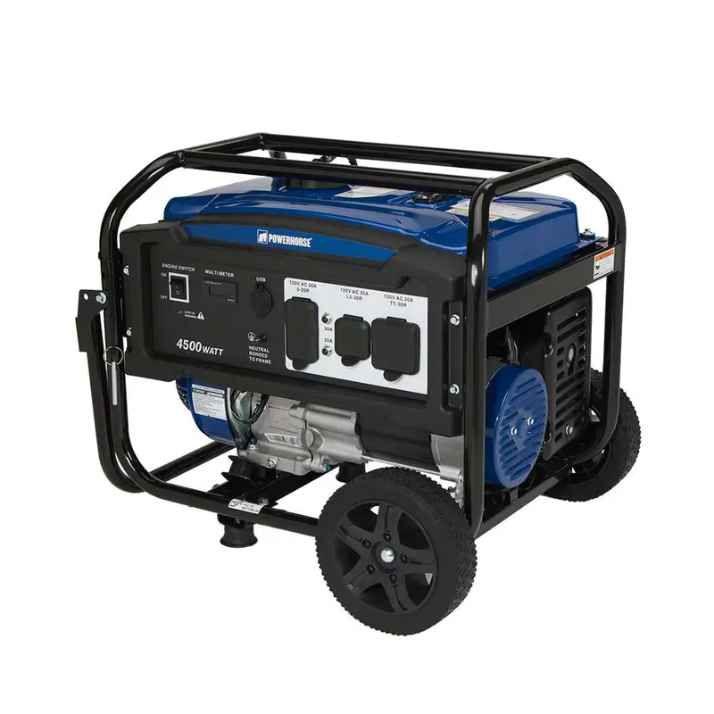 Powerhorse 4500W Conventional Generator – Recoil Start, Value-Oriented (102223)