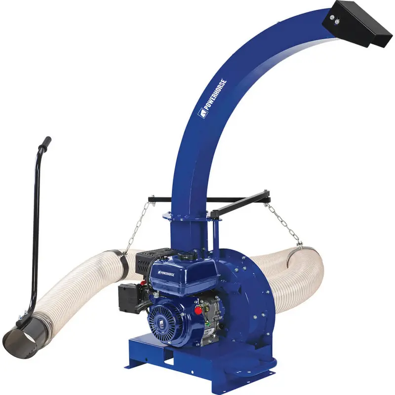 Powerhorse Chipper Shredder Vacuum Attachment for Truck Loaders – 208cc (63685)